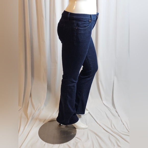 Ann Taylor Loft Flare Jeans in Darkwash sz 30/10 - Picture 5 of 10